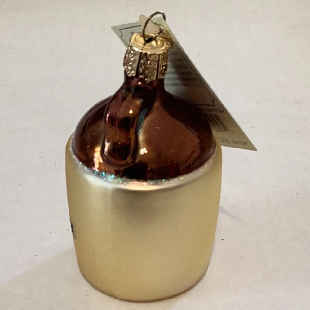Old World Christmas ‘Moonshine’ Glass Ornament NWT